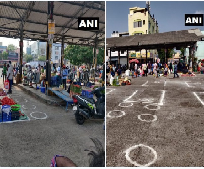 तमिलनाडु में सब्जी मंडी को चेन्नई के विल्लीवाक्कम बस स्टेशन के पास किया गया शिफ्ट