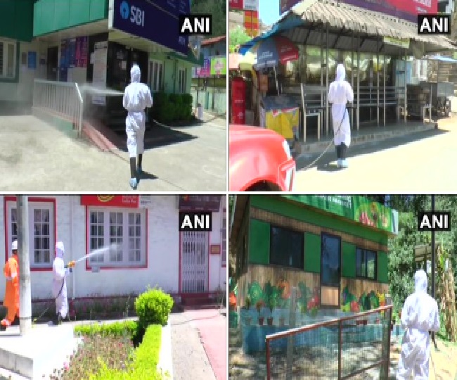 केरल में बस-स्टॉप और पोस्ट ऑफिस परिसर को साफ किया गया