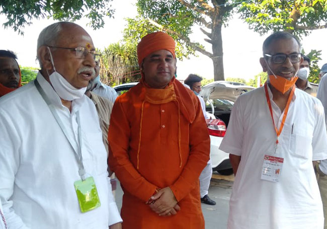 रोहतक हरियाणा से आये नाथ संप्रदाय के उपाध्यक्ष बालक नाथ जी महाराज