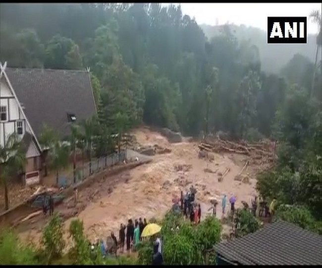 केरल के राजमाला में भूस्खलन से 5 लोगों की मौत