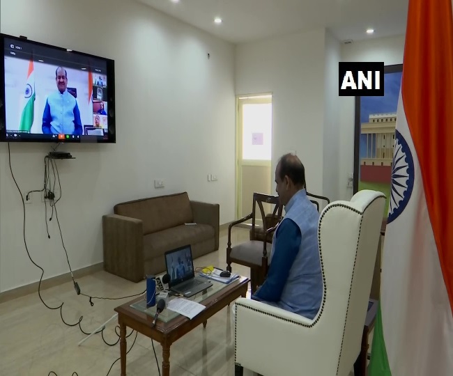 लोकसभा अध्यक्ष ओम बिरला ने रोटरी क्लब के लगभग 200 सदस्यों के साथ वीडियो कॉन्फ्रेंस