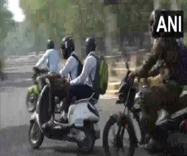 सरदार पटेल मार्ग पर लॉकडाउन 4.0 के नियमों का हुआ उल्लंघन
