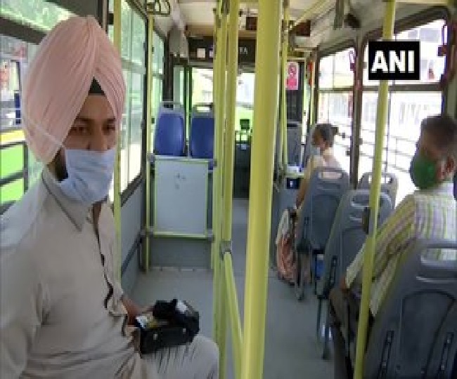 चंडीगढ़ में भी फिर शुरू हुई बस सेवा
