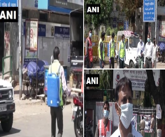 निज़ामुद्दीन और उसके आसपास के इलाकों को किया गया सेनिटाइज