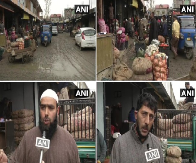 जम्मू-कश्मीर की सब्जी मंडी में नहीं है कमी