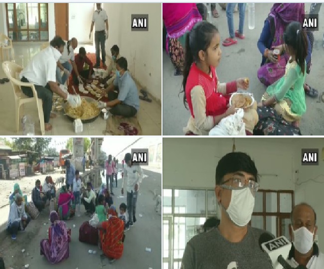 हरियाणा में रॉयटरी क्लब ऑफ फरीदाबाद संस्कार ने जरुरतमंद बच्चों को बांटा खाना
