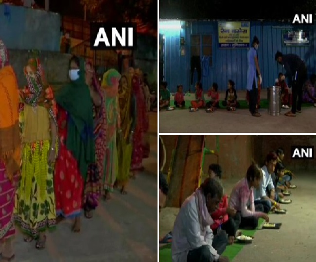 आरके पुरम जरूरतमंद लोगों को बांटा गया फ्री खाना