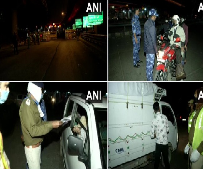 दिल्ली-हरियाणा बॉर्डर पर पुलिस की जांच जारी