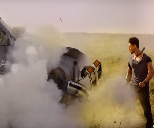 ट्रेलर में दिखे टाइगर श्रॉफ के स्टंट