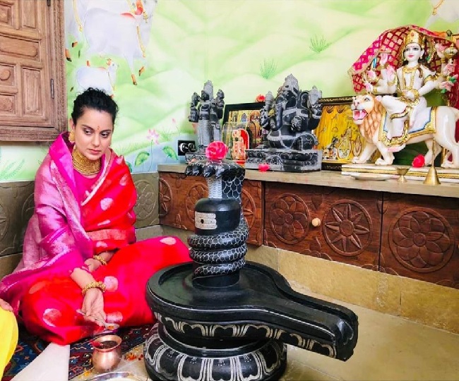 फिल्म अभिनेत्री कंगना रनोट हैं बहुत आध्यामिक