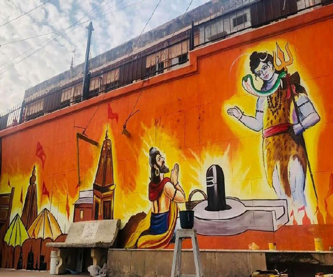 हरिद्वार में कुंभ के लिए तैयार हो रहा रामपथ। अनूप कुमार