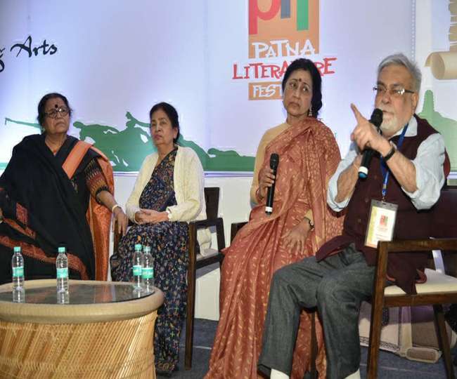 पटना लिटरेचर फेस्टिवल: राम ने नहीं, रामायण ने सीता को तजाः नरेंद्र कोहली