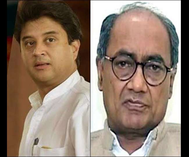 MP Chunav 2018 : अब राजस्थान में सिंधिया-दिग्विजय की चुनावी सभाएं