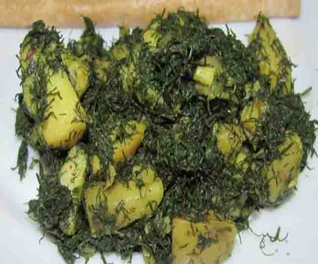 ऐसे बनायें स्वादिष्ट सोया साग आलू