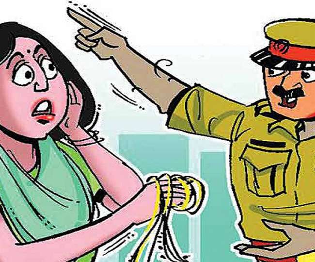 फर्जी पुलिसकर्मी बनकर कारोबारी की पत्नी से ठगे जेवरात