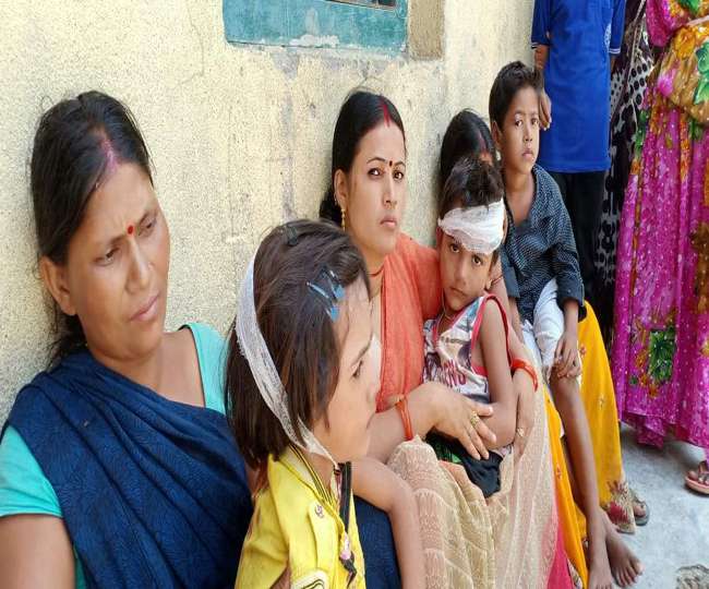 पटना के पुनपुन में प्राथमिक स्कूल का गिरा छज्जा, दर्जनों बच्चे घायल Patna News