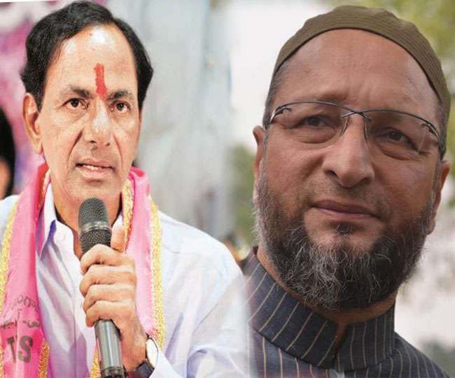 BJP के दावे पर ओवैसी का पलटवार, कहा- तेलंगाना में पूर्ण बहुमत से सरकार बनाएगी TRS