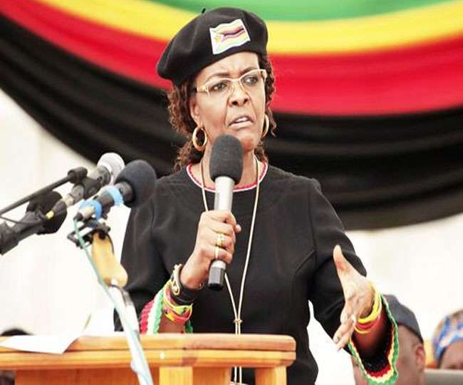 मुगाबे की पत्नी ने मॉडल पर लगाया चाकू से हमले का आरोप