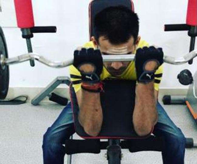 जिम में कुछ इस तरह नजर आए मंत्री तेजप्रताप, VIDEO वायरल