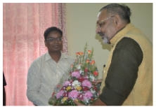 तीन दिवसीय दौरे पर नवादा पहुंचे केंद्रीय मंत्री