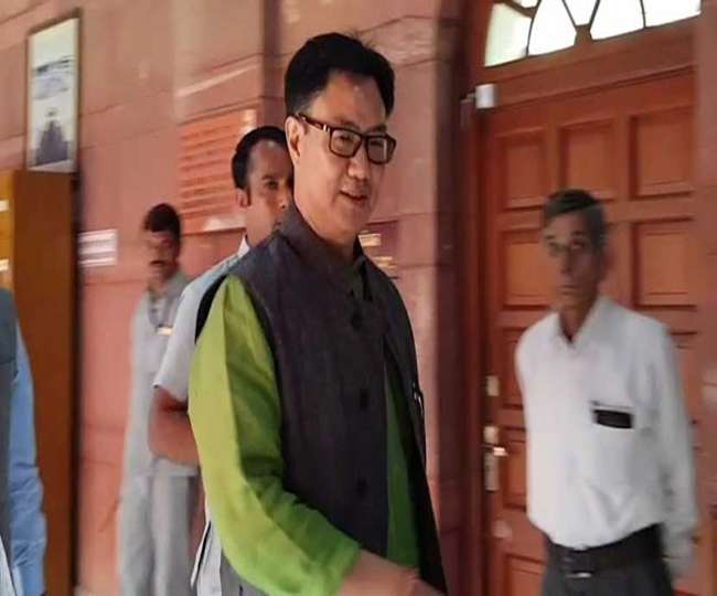 रोहिंग्या मुद्दे पर भारत को बनाया जा रहा है विलेनः किरण रिजिजू