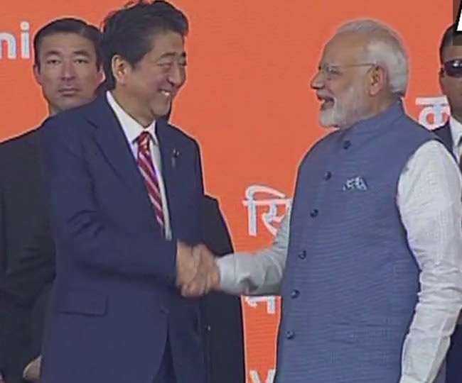 बुलेट ट्रेन का हुआ शिलान्यास, मोदी बोले- देश को मिलेगी नई रफ्तार