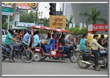 ई रिक्शा पर प्रतिबंध का नहीं हो रहा अमल