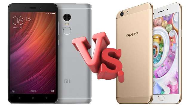 शाओमी Redmi Note 4 बनाम ओप्पो F1s, बढ़िया कीमत और फीचर्स के साथ जानें कौन सा फोन है बेहतर
