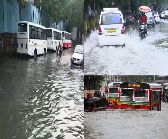 भारी बारिश के बाद पानी-पानी हुआ मुंबई, आम जनजीवन अस्त-व्यस्त