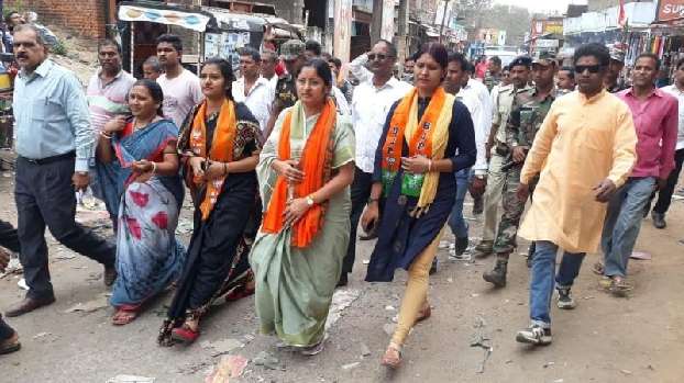 Lok Sabha Election 2019: बाबूलाल के गढ़ पहुंचीं अन्नपूर्णा, मांगा सहयोग