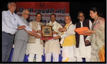 साहित्यकार तेजपाल को मिला संस्कृति मनीषी सम्मान