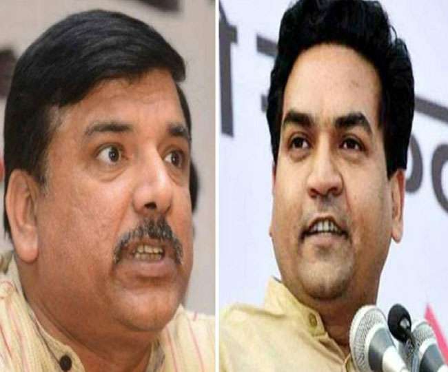 AAP नेता संजय सिंह का पलटवार, हिटलरशाही नीति पर चल रहे कपिल मिश्रा