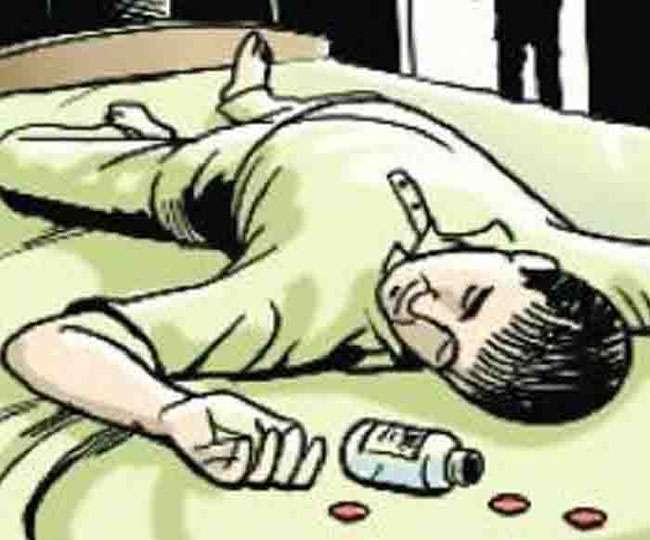 पत्नी के मायके जाने से नाराज युवक ने मां के सामने पी लिया जहर, मौत
