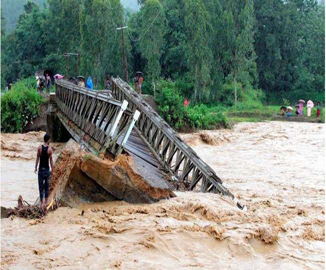मणिपुर में मूसलधार बारिश के कारण तबाही, सरकार ने शुरू किया राहत कैंप
