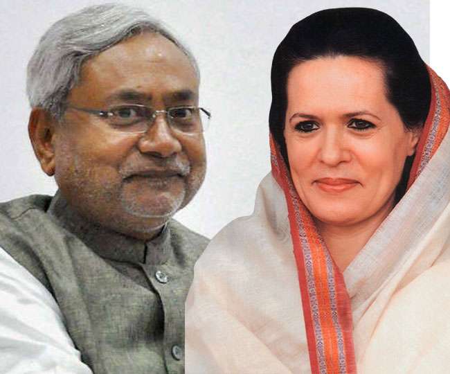 सोनिया गांधी से मिले नीतीश कुमार, गरमाई बिहार की राजनीति