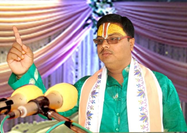 संपूर्ण विश्व के पालनहार हैं भगवान विष्णु : पंडित लालमोहन