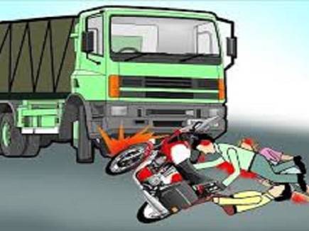 आर्मी ट्रक की चपेट में आकर स्कूल जा रहे साइकिल सवार छात्र की मौत