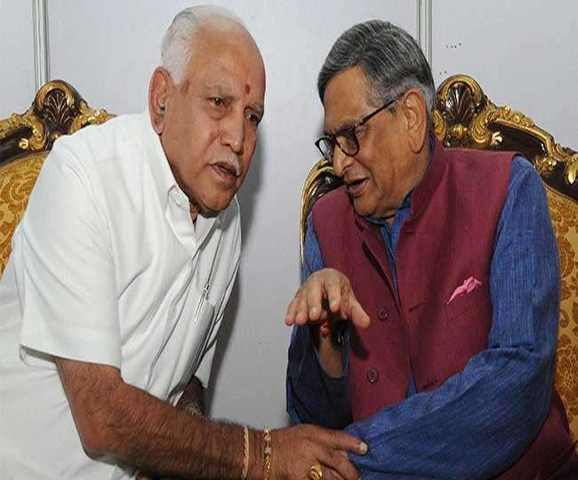 कर्नाटक विस चुनाव: पूर्व विदेश मंत्री एस एम कृष्णा कल भाजपा में होंगे शामिल