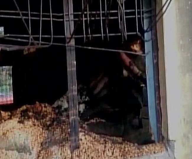एमपी: राशन डिपो में लगी भीषण आग, 14 लोगों की जलकर मौत