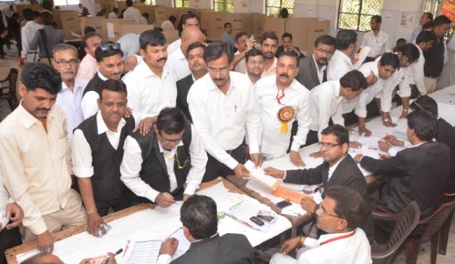 बार काउंसिल चुनाव में 70.25 फीसद मतदान