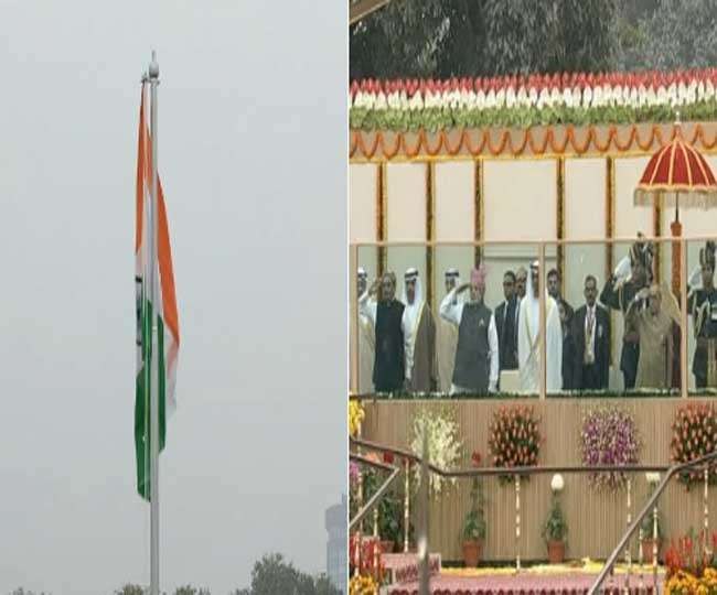 गणतंत्र दिवस पर राजपथ पर दिखा देश की संस्कृति और शौर्य का प्रदर्शन