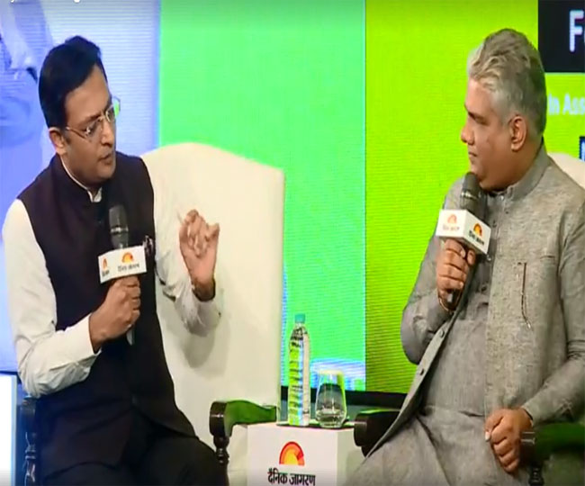 तेजस्वी यादव, भूपेंद्र यादव और राजीव शुक्ला ने राष्ट्रीय राजनीति और क्षेत्रीय सरोकार पर रखे विचार