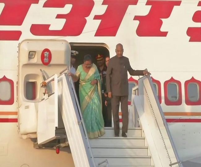 तीन देशों की यात्रा के दूसरे चरण में बोलीविया पहुंचे राष्ट्रपति कोविंद, देखें तस्वीरें