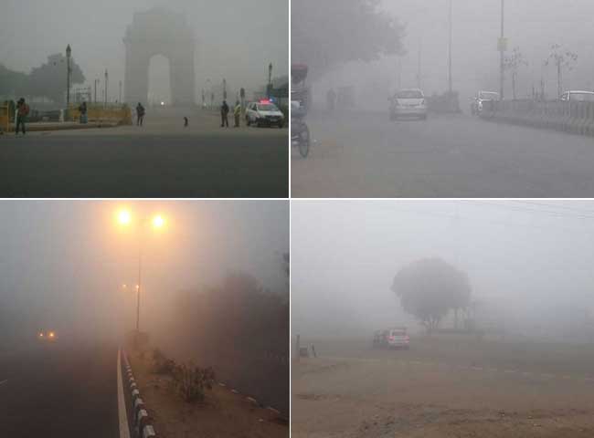उत्तर भारत में पारा 5 के नीचे, देखें कंपा देने वाली ये तस्वीरें