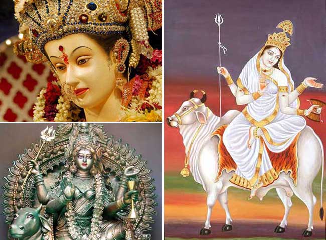 मां दुर्गा की आठवीं शक्ति का नाम 'महागौरी' है