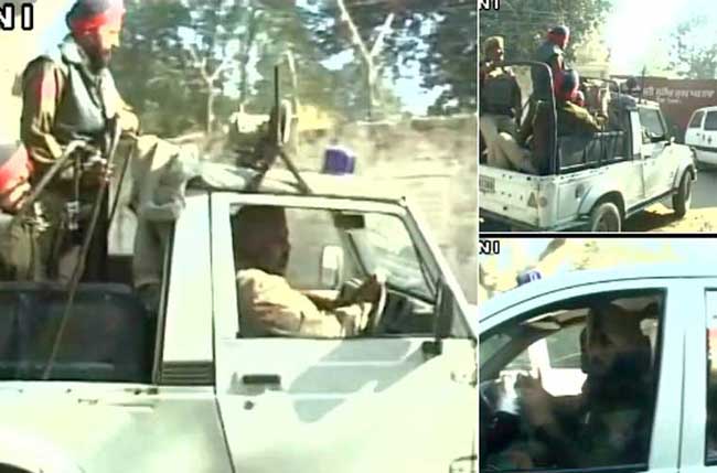 पंजाब के नाभा जेल पर हमला, देखें तस्वीरें