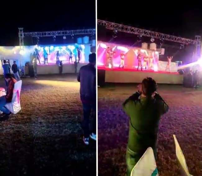 वाराणसी में नए साल की पार्टी में पहुंची पुलिस तो दीवार फांद कर फरार हुए नशे में धुत लोग