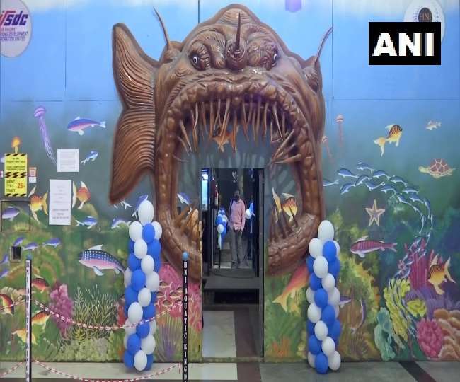 Indian Railways: बेंगलुरु रेलवे स्टेशन पर खोला गया पहला मीठे पानी की सुरंग में एक्वेरियन
