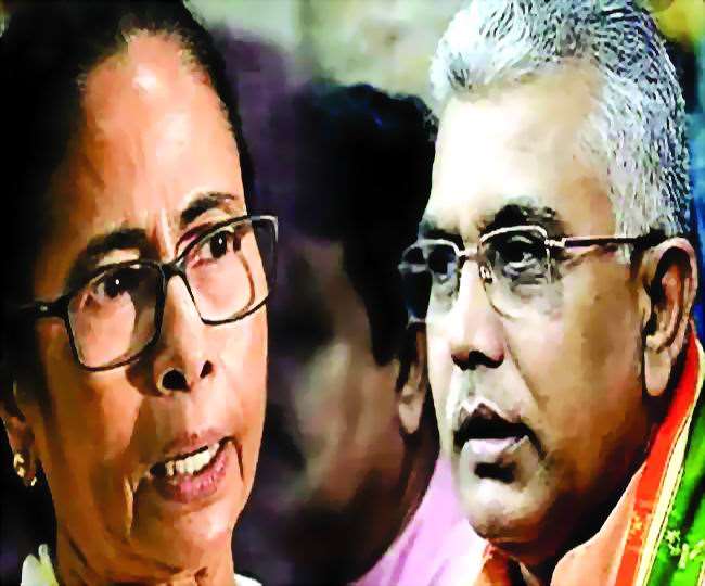 भाजपा नेता जय बनर्जी का उल्टा राग, भवानीपुर में 50 हजार से ज्यादा वोटों से जीतेंगी ममता बनर्जी, जाने क्या बोले दिलीप घोष
