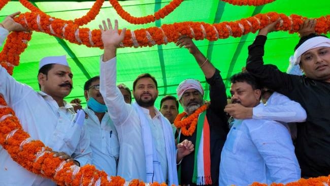 कमाई, दवाई, पढ़ाई व सिचाई प्राथमिकता : तेजस्वी